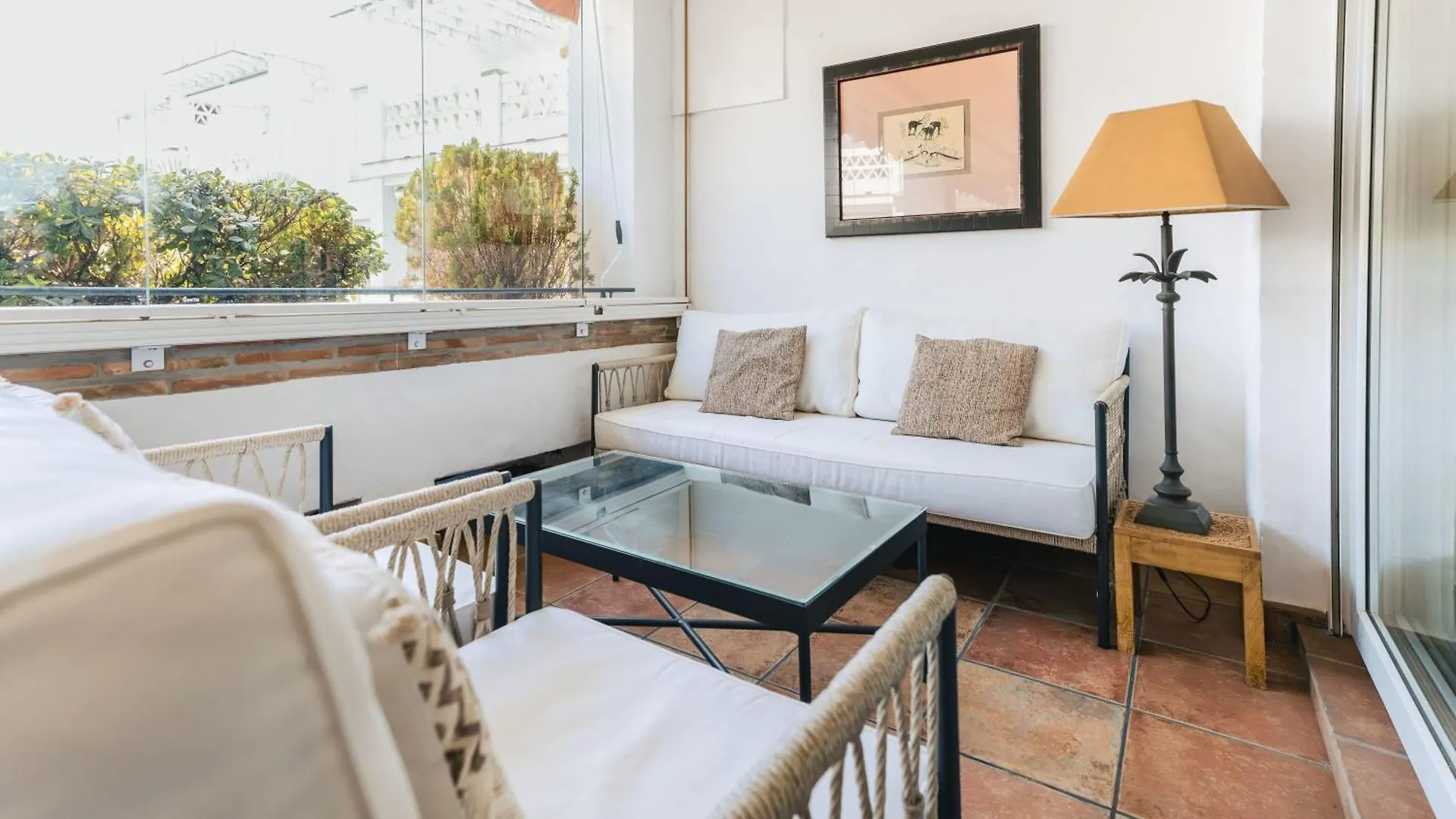 Beachfront Golden Mile Puento Romano Sea View Wifi Marbella Spain
