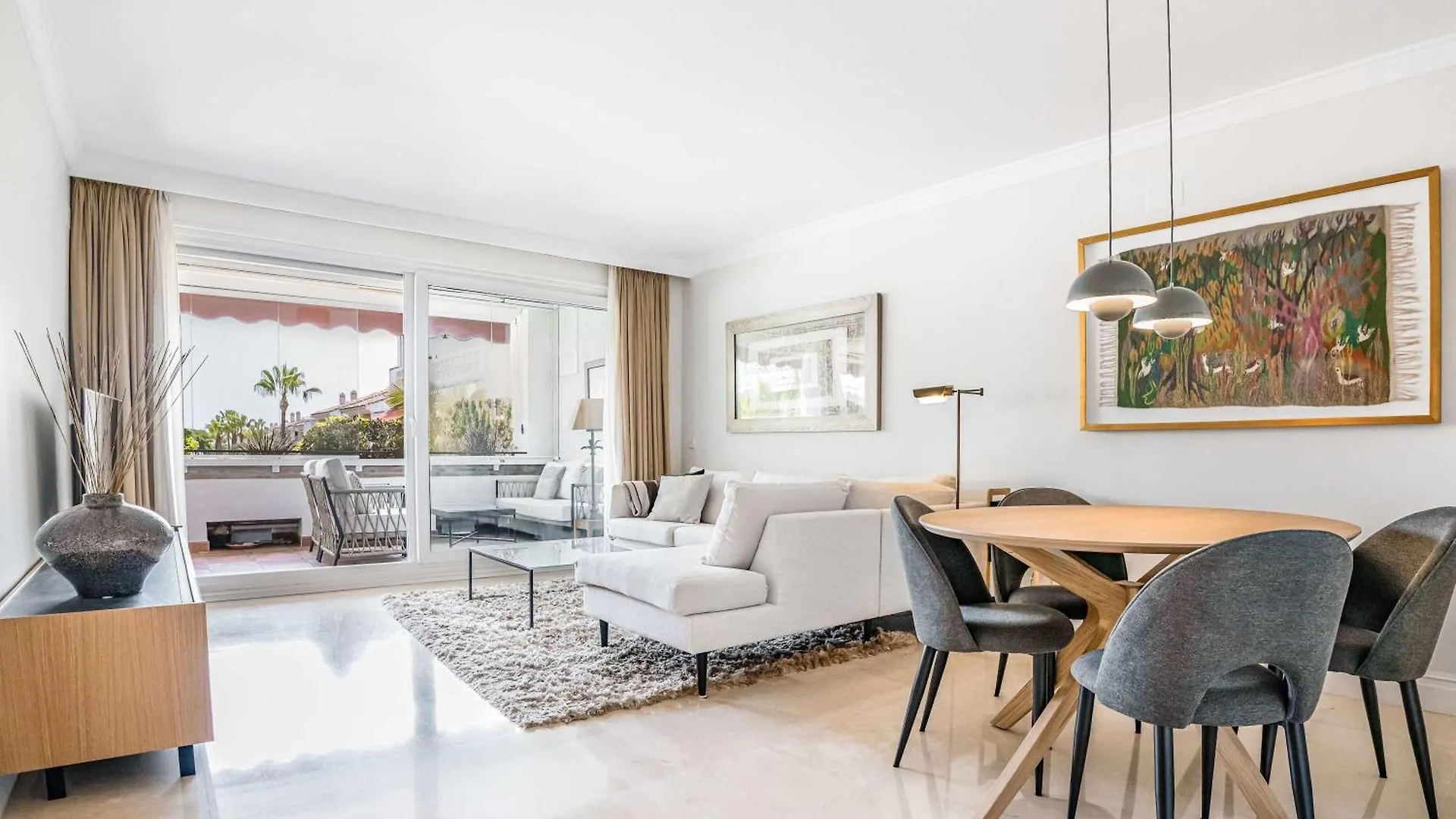 Apartment Beachfront Golden Mile Puento Romano Sea View Wifi Marbella
